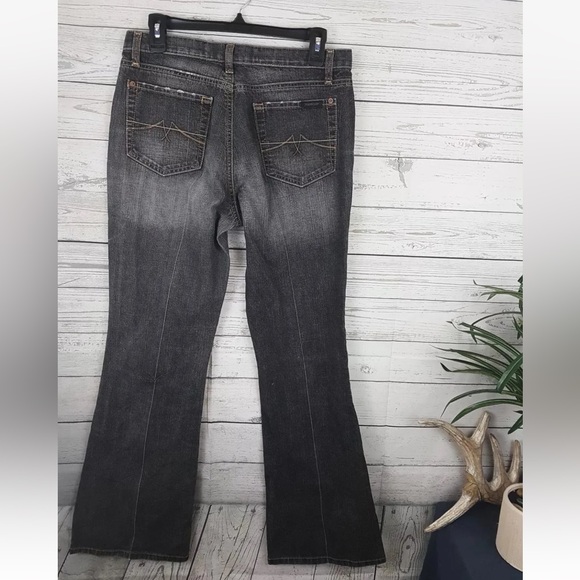 Jeanstar Womens Gray Wash Mercury Bootcut Jeans Size 8 - Picture 3 of 6